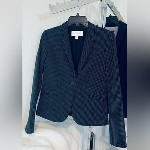 Hugo Boss Black Blazer Modern Fitted Suit Jacket size U.S. 2